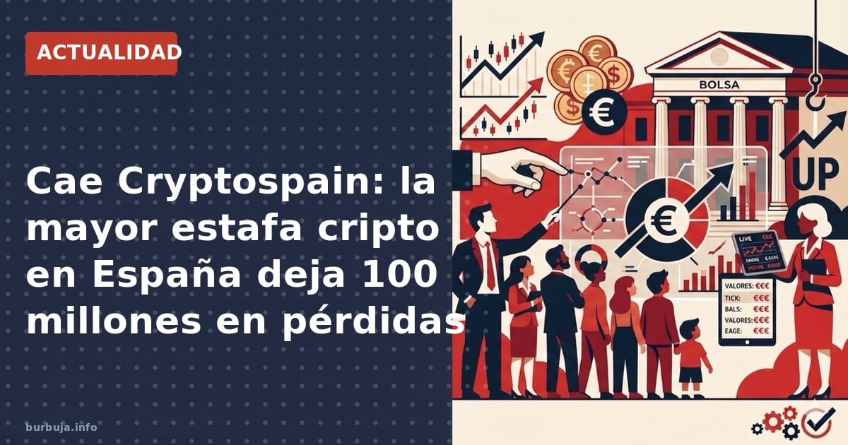 Álvaro Romillo y su plataforma Cryptospain defraudaron 100 millones de euros a miles de inversores con un esquema piramidal. 