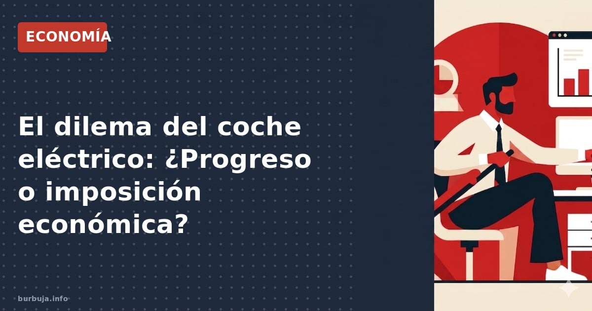 El debate sobre coches eléctricos en España: ¿Imposición regulatoria o cambio de mercado real? Analizamos costes y barreras.