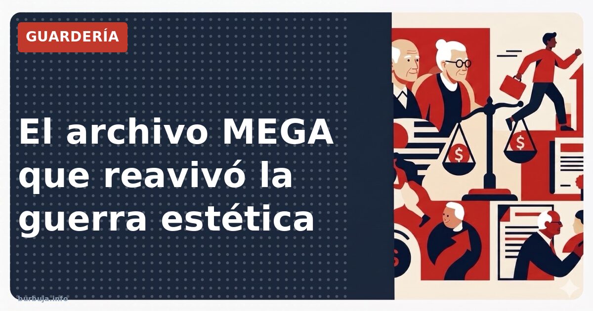 El archivo MEGA que reavivó la guerra estética
