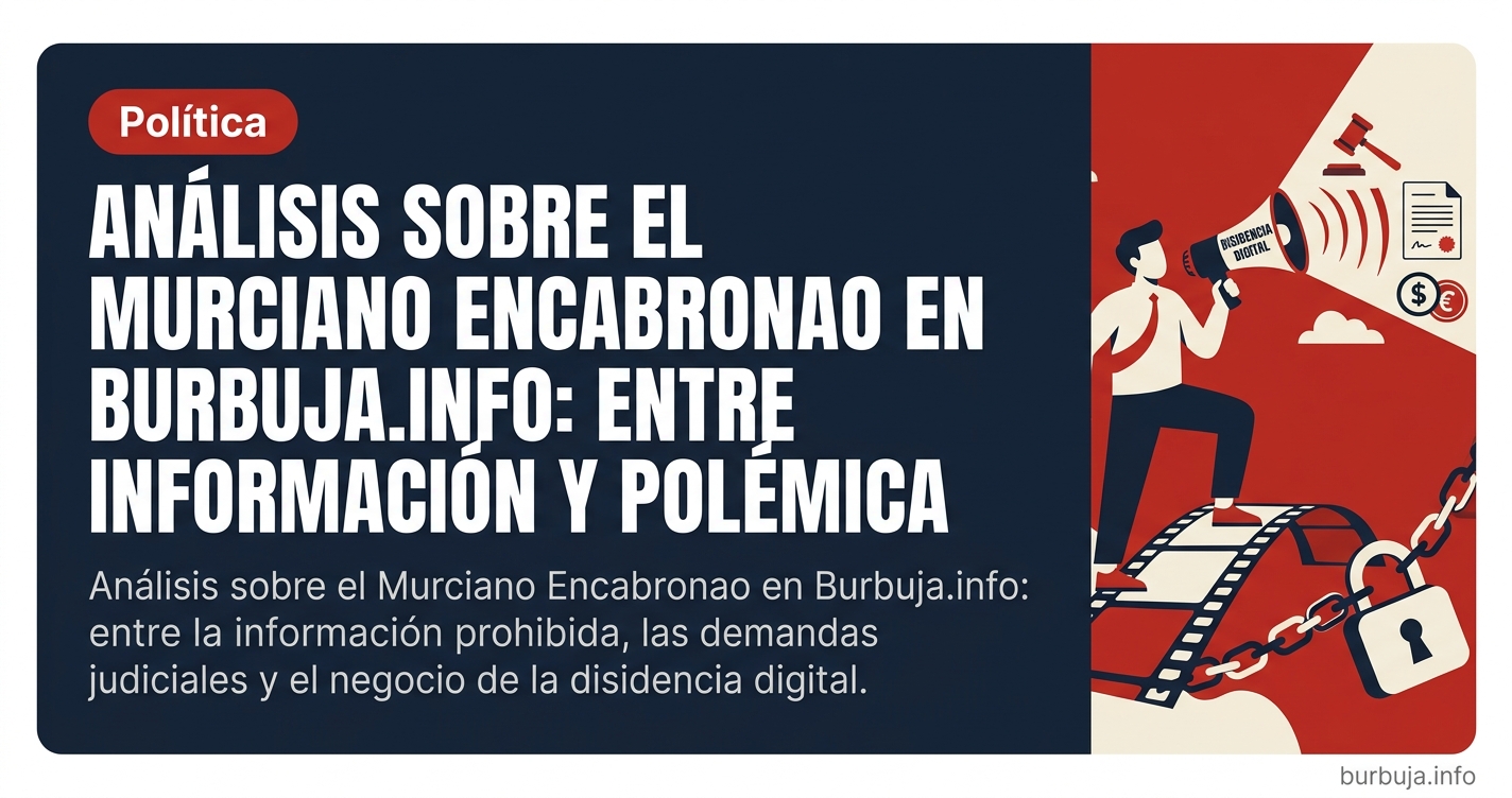 Análisis sobre el Murciano Encabronao en Burbuja.info: entre la información prohibida, las demandas judiciales y el negocio d