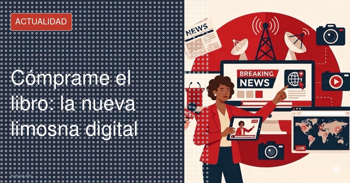 Cómprame el libro: la nueva limosna digital