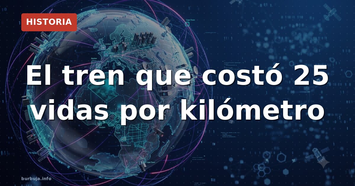 El precio en vidas del primer tren latinoamericano
