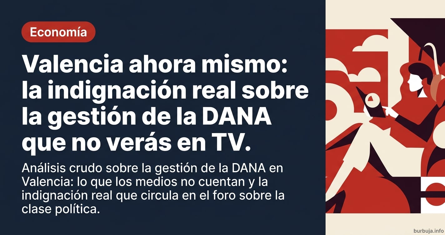 Valencia: la protesta que los telediarios ignoraron