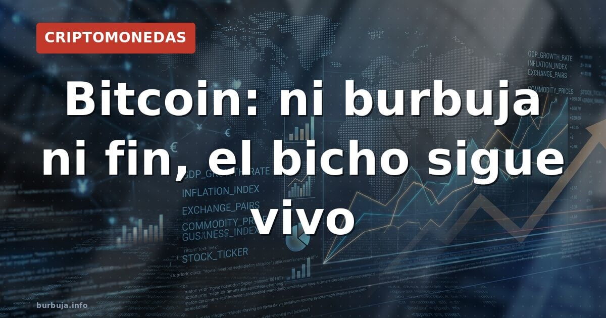 El bicho nunca muere: Bitcoin cae a 68.000$ y rebota