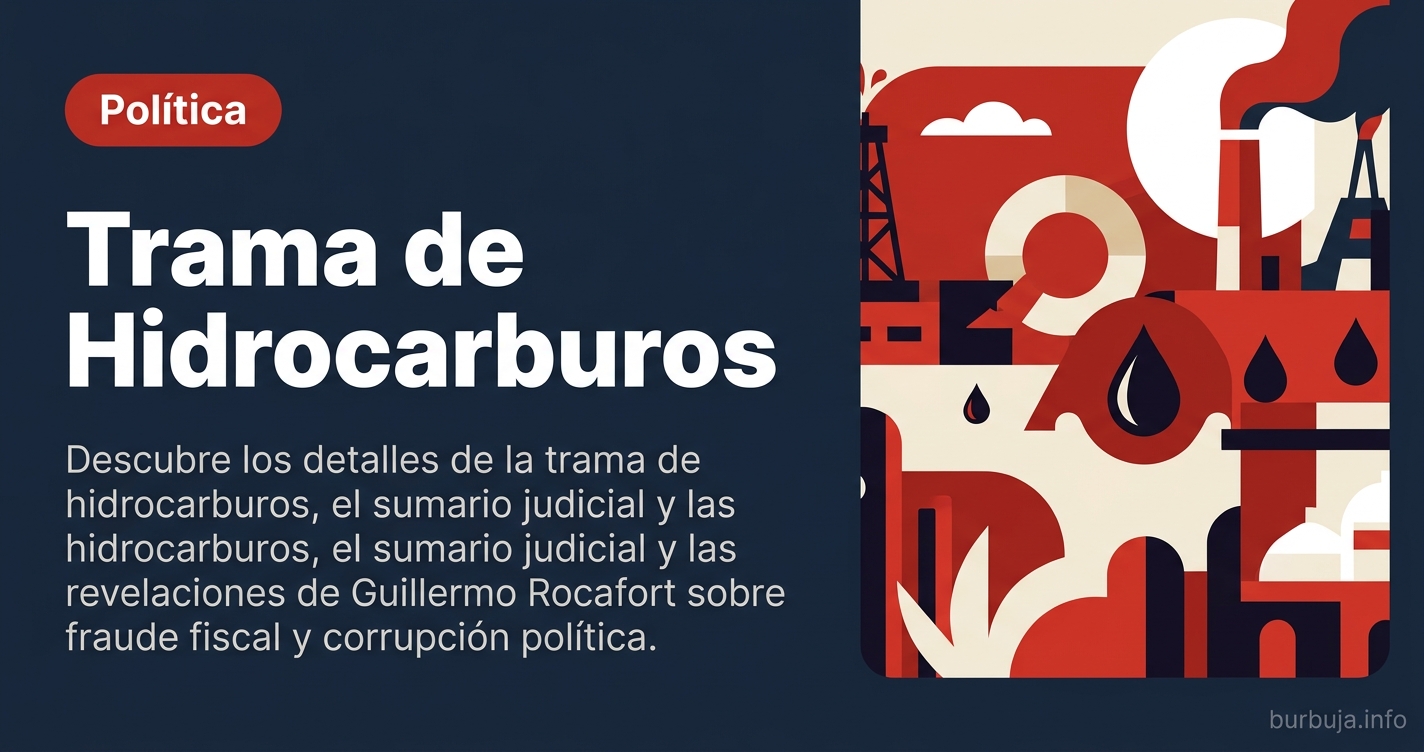 El sumario secreto de la Trama Hidrocarburos revela un fraude de más de mil millones con funcionarios de Hacienda e Industria