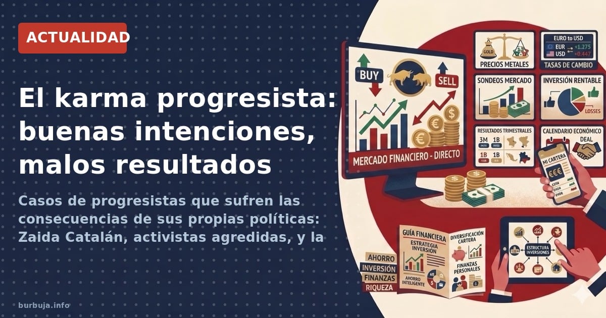 Casos de progresistas que sufren las consecuencias de sus propias políticas: Zaida Catalán, activistas agredidas, y la ambigü