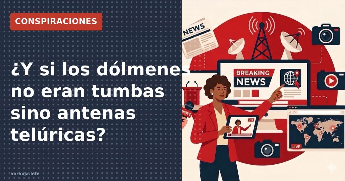 ¿Y si los dólmenes no eran tumbas sino antenas telúricas?