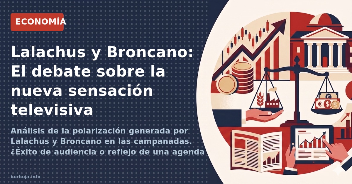 Análisis de la polarización generada por Lalachus y Broncano en las campanadas. ¿Éxito de audiencia o reflejo de una agenda m