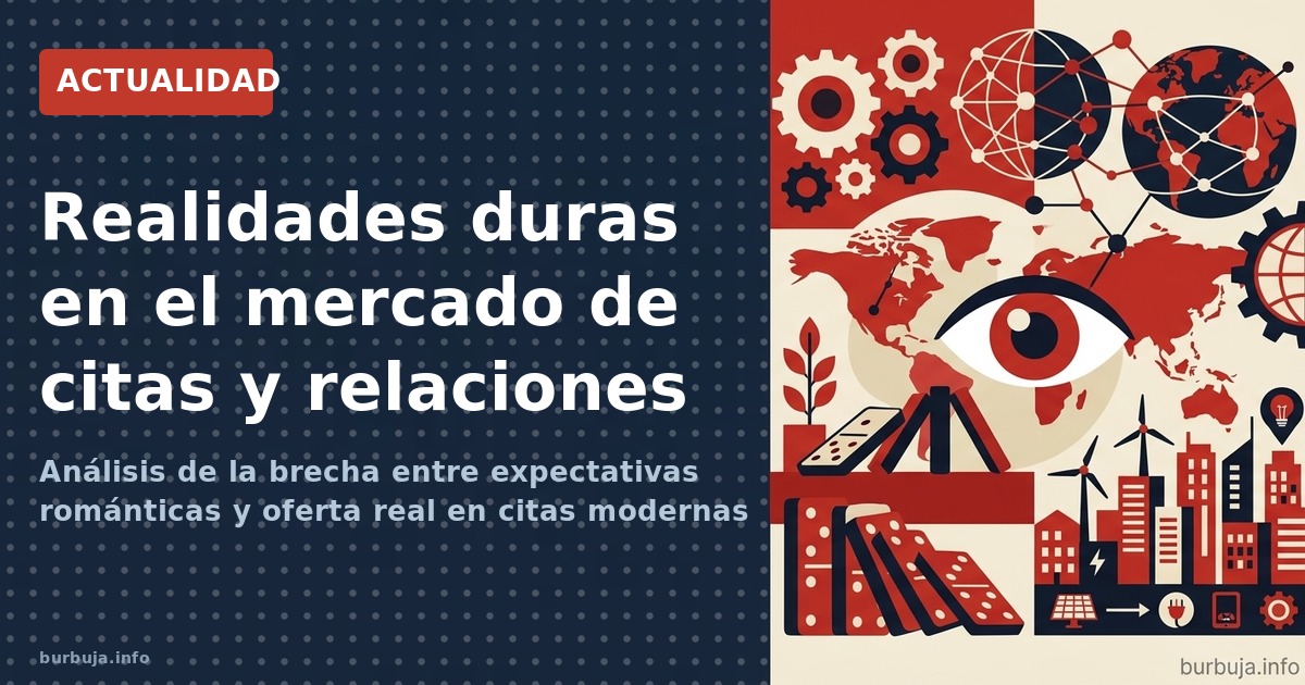 Análisis de la brecha entre expectativas románticas y oferta real en citas modernas