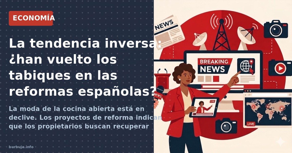 La moda de la cocina abierta está en declive. Los proyectos de reforma indican que los propietarios buscan recuperar tabiques