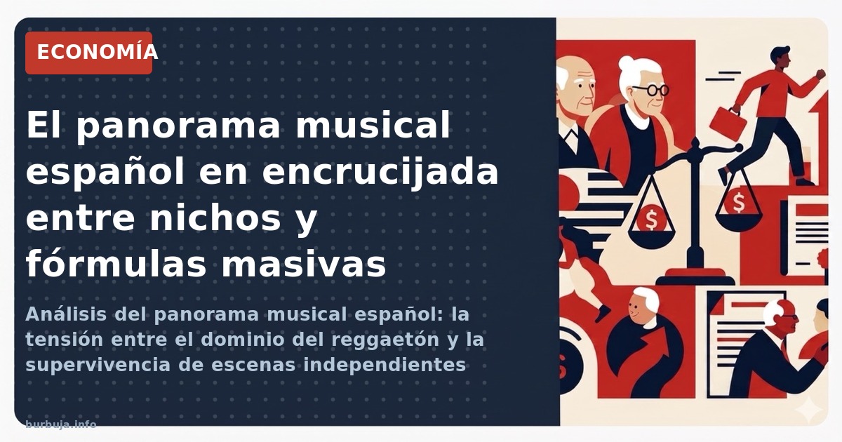 Análisis del panorama musical español: la tensión entre el dominio del reggaetón y la supervivencia de escenas independientes