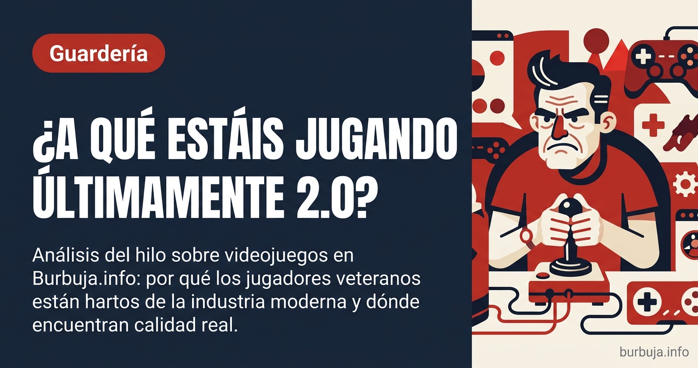 Jugador adulto frente a la pantalla rodeado de iconos repetidos de mundo abierto y una tarjeta gráfica caliente