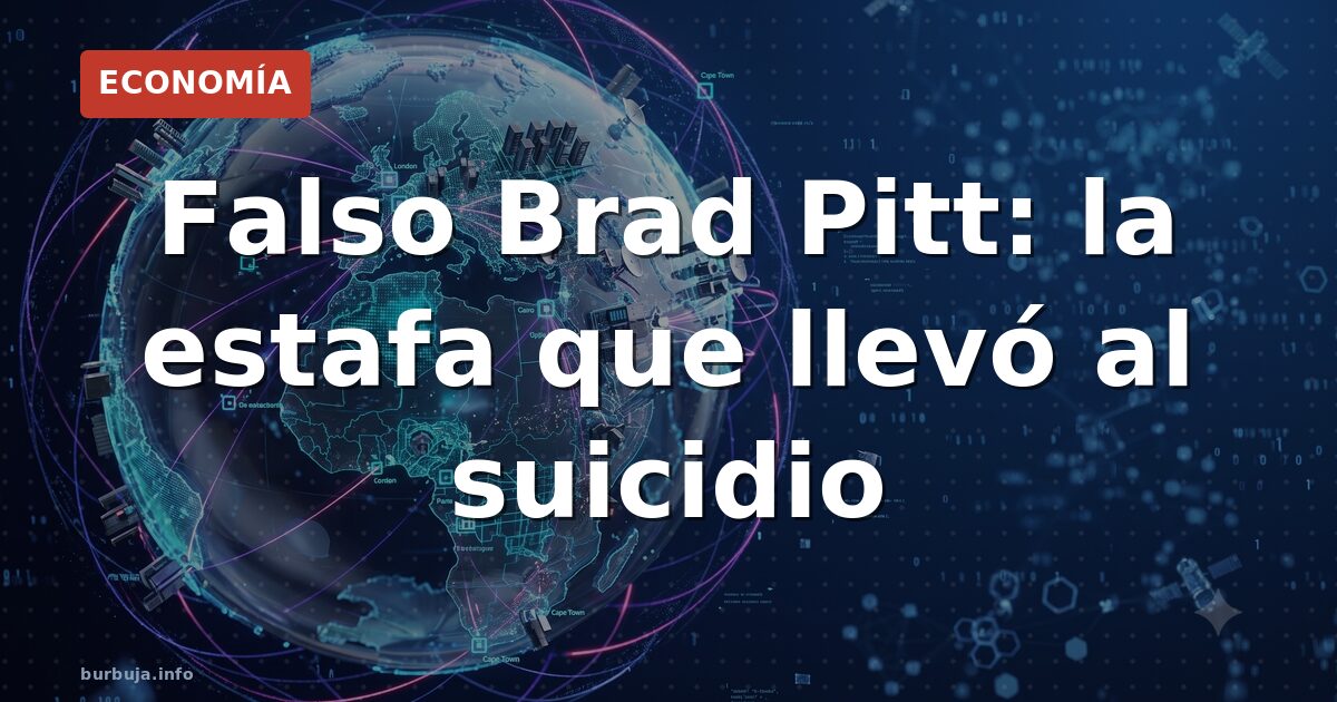 Falso Brad Pitt: la estafa que llevó al suicidio