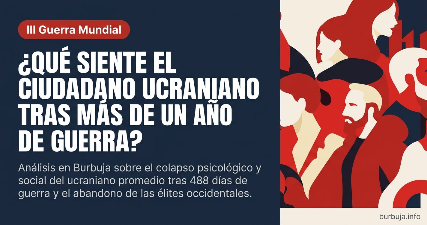 ¿Qué estará sintiendo el ucraimbécil promedio en este momento?