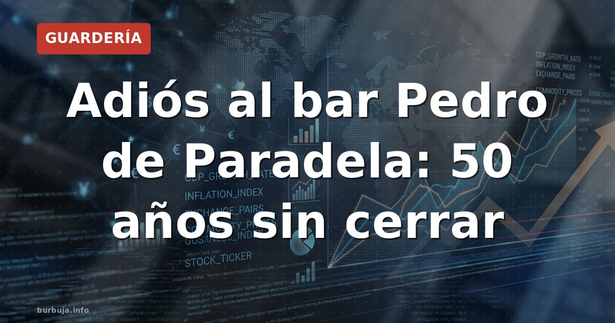 Adiós al bar que nunca cerró en 50 años