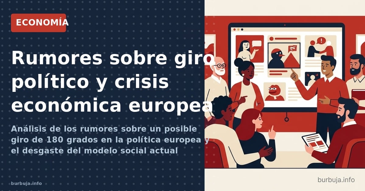 Rumores sobre giro político y crisis económica europea