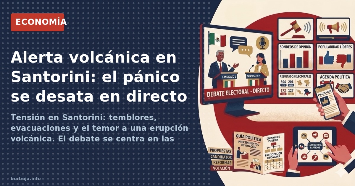 Tensión en Santorini: temblores, evacuaciones y el temor a una erupción volcánica. El debate se centra en las causas, el impa
