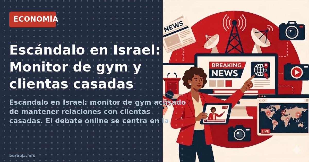 Escándalo en Israel: monitor de gym acusado de mantener relaciones con clientas casadas. El debate online se centra en la inf