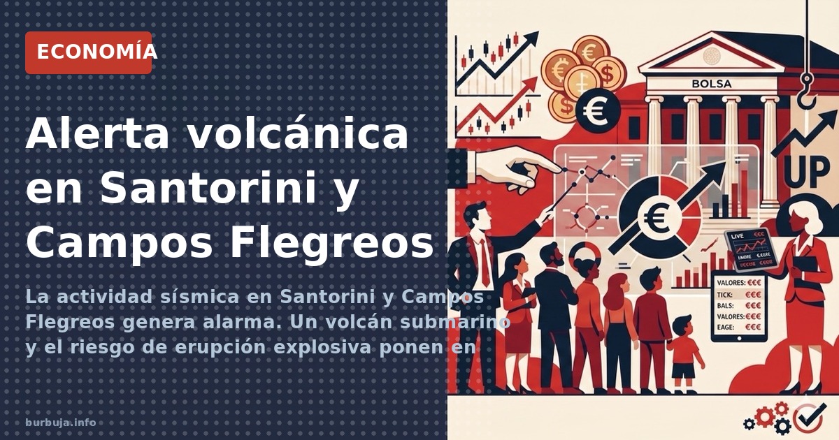 La actividad sísmica en Santorini y Campos Flegreos genera alarma. Un volcán submarino y el riesgo de erupción explosiva pone
