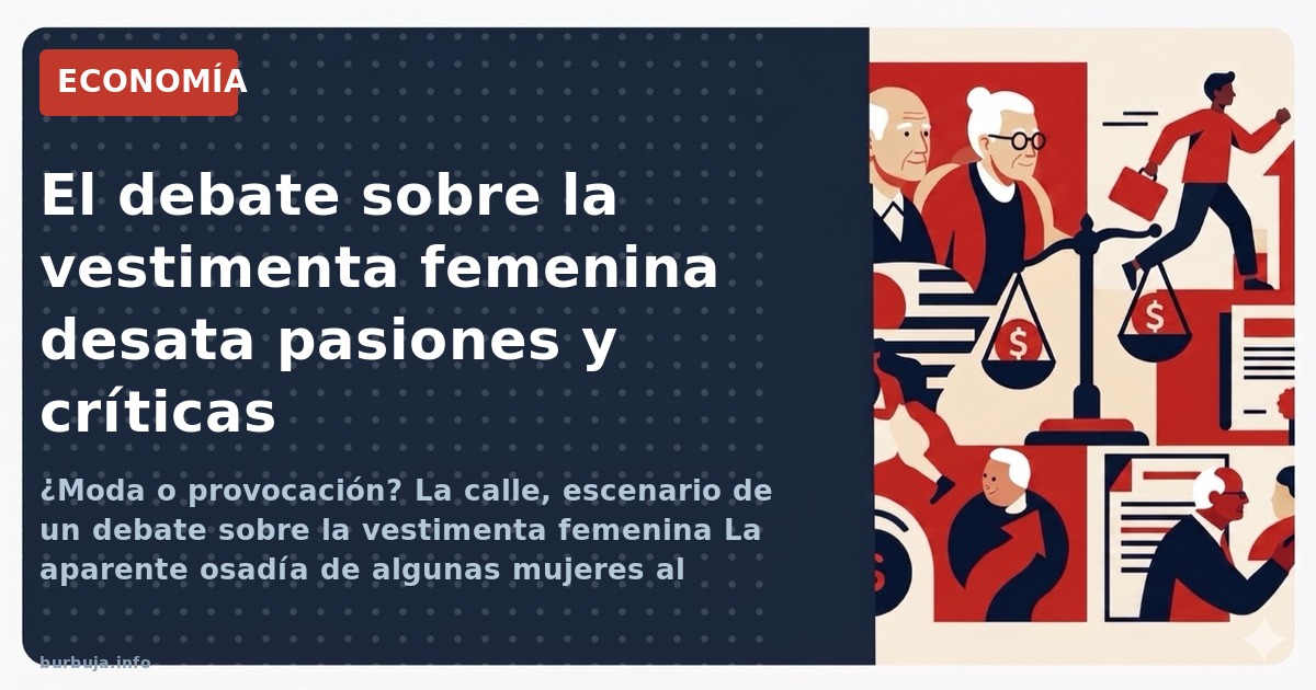 ¿Moda o provocación? La calle, escenario de un debate sobre la vestimenta femenina La aparente osadía de algunas mujeres al m