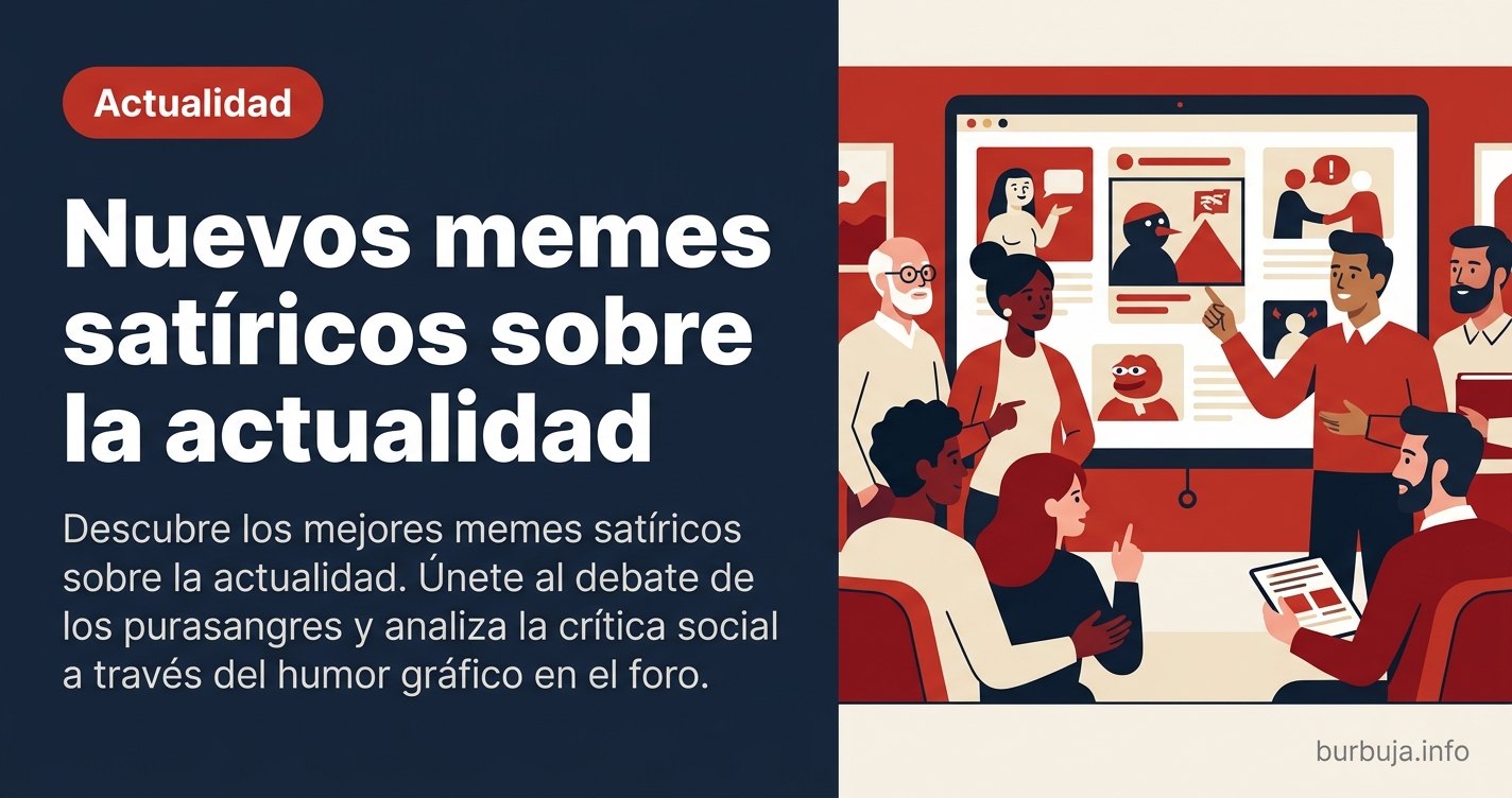 Collage de memes políticos sobre la actualidad, ejemplo de sátira digital que esquiva el llamado delito de opinión
