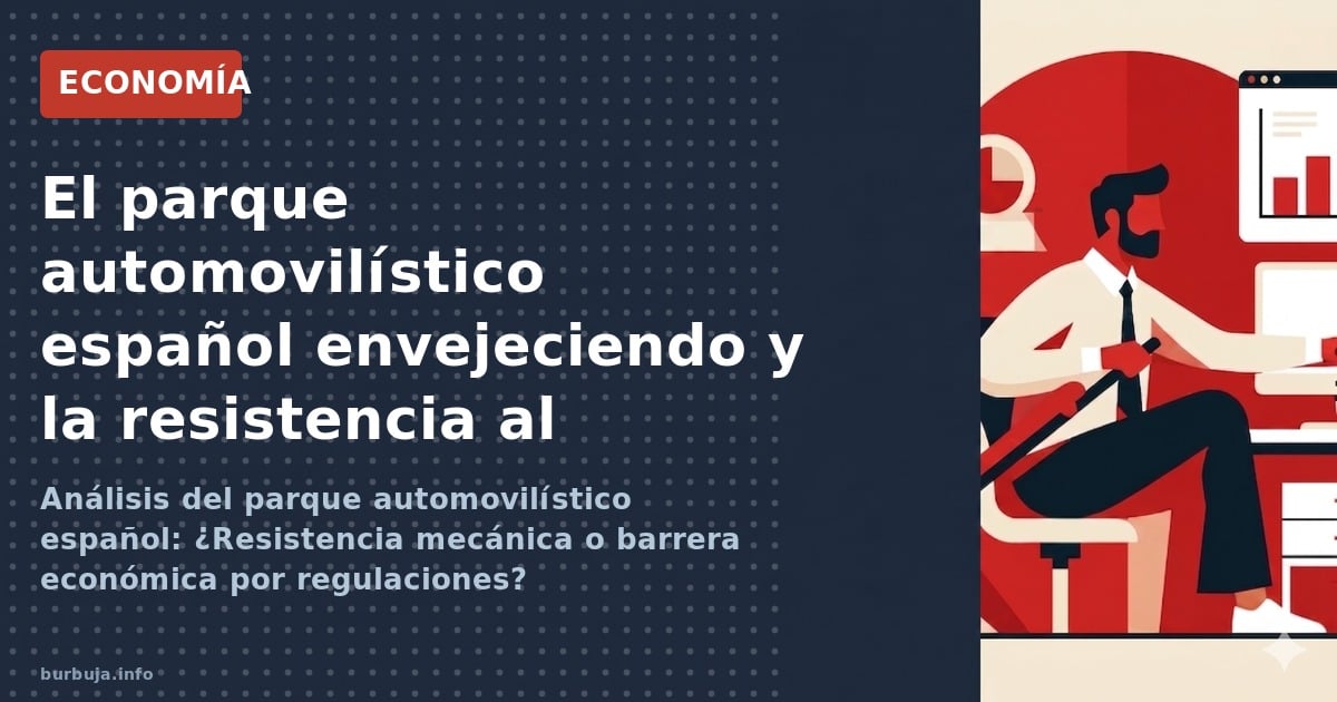Análisis del parque automovilístico español: ¿Resistencia mecánica o barrera económica por regulaciones?