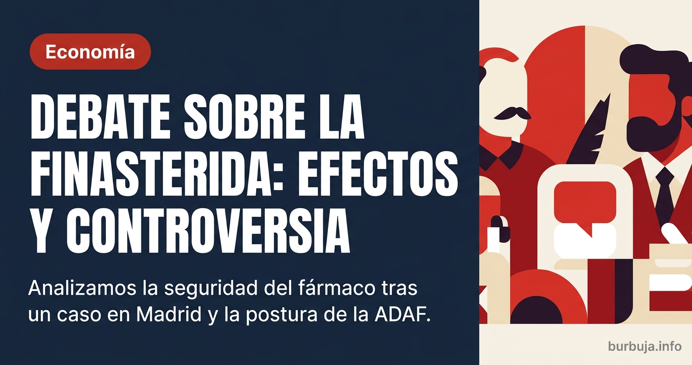 Debate sobre la seguridad de la finasterida tras un caso en Madrid. Analizamos los efectos secundarios, la postura de la ADAF