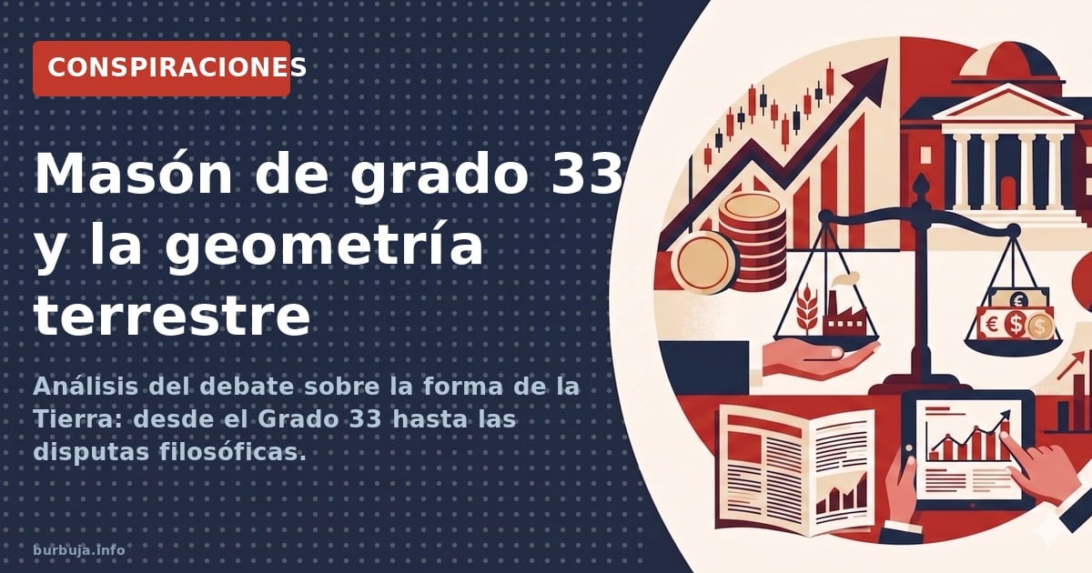 Análisis del debate sobre la forma de la Tierra: desde el Grado 33 hasta las disputas filosóficas.