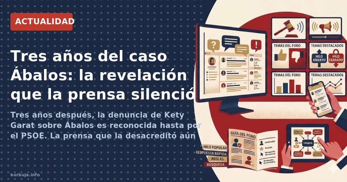 Tres años después, la denuncia de Kety Garat sobre Ábalos es reconocida hasta por el PSOE. La prensa que la desacreditó aún n
