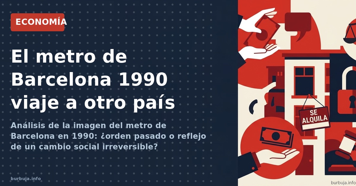 Análisis de la imagen del metro de Barcelona en 1990: ¿orden pasado o reflejo de un cambio social irreversible?