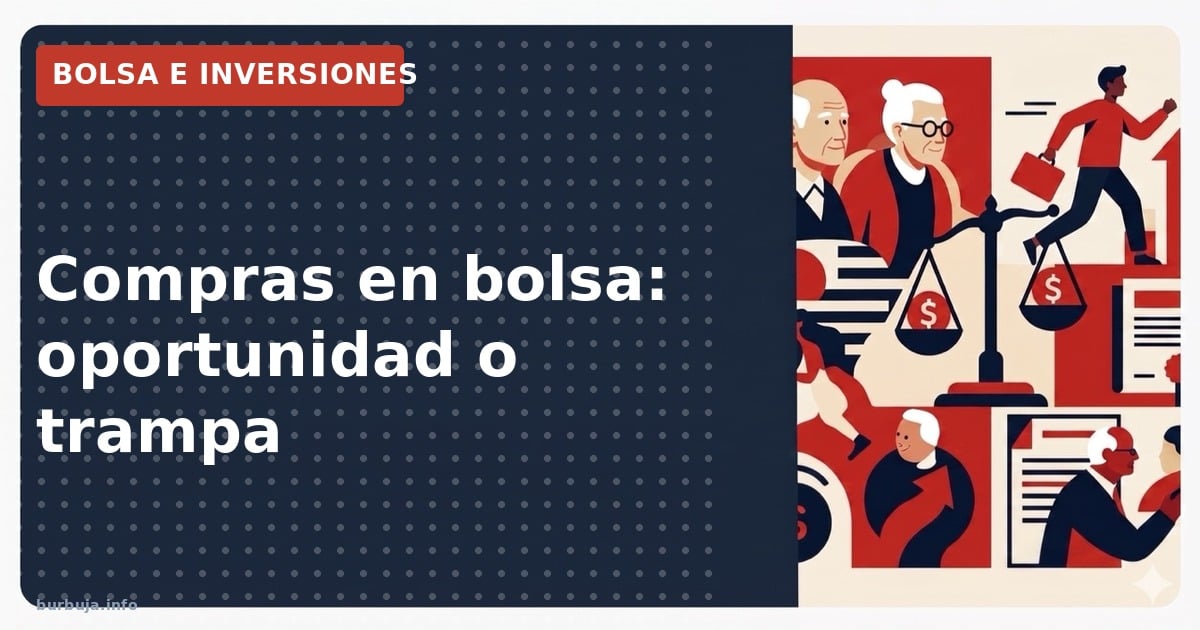 ¿Compras la caída o esperas el crash?