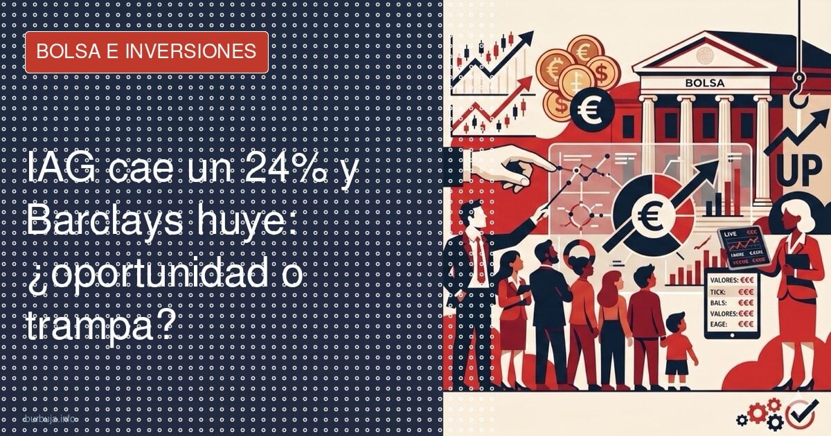 IAG cae un 24% y Barclays huye: ¿oportunidad o trampa?