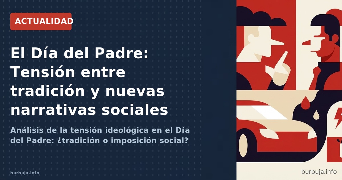 Análisis de la tensión ideológica en el Día del Padre: ¿tradición o imposición social?