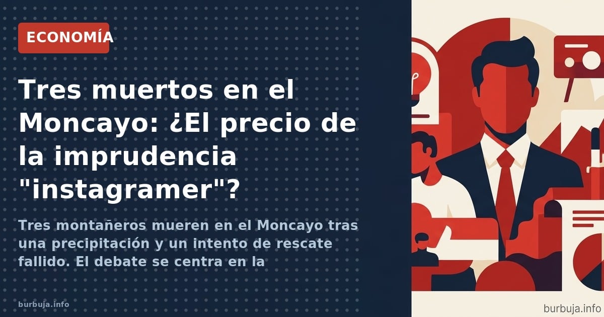 Tres montañeros mueren en el Moncayo tras una precipitación y un intento de rescate fallido. El debate se centra en la imprud