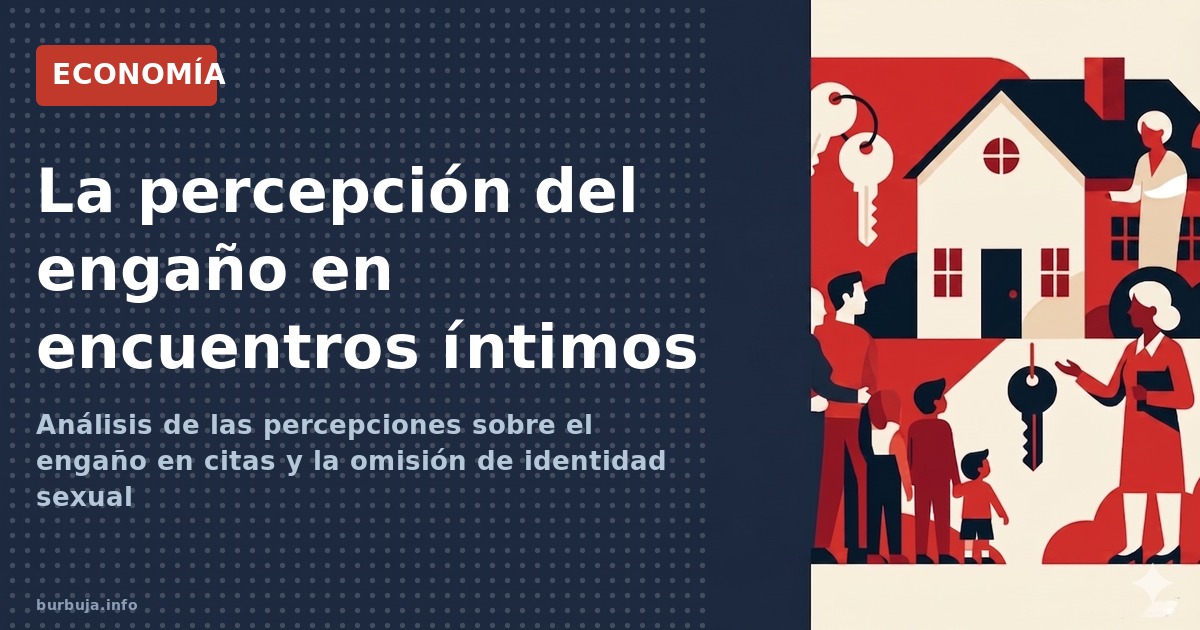 Análisis de las percepciones sobre el engaño en citas y la omisión de identidad sexual