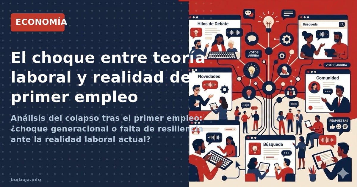 Análisis del colapso tras el primer empleo: ¿choque generacional o falta de resiliencia ante la realidad laboral actual?