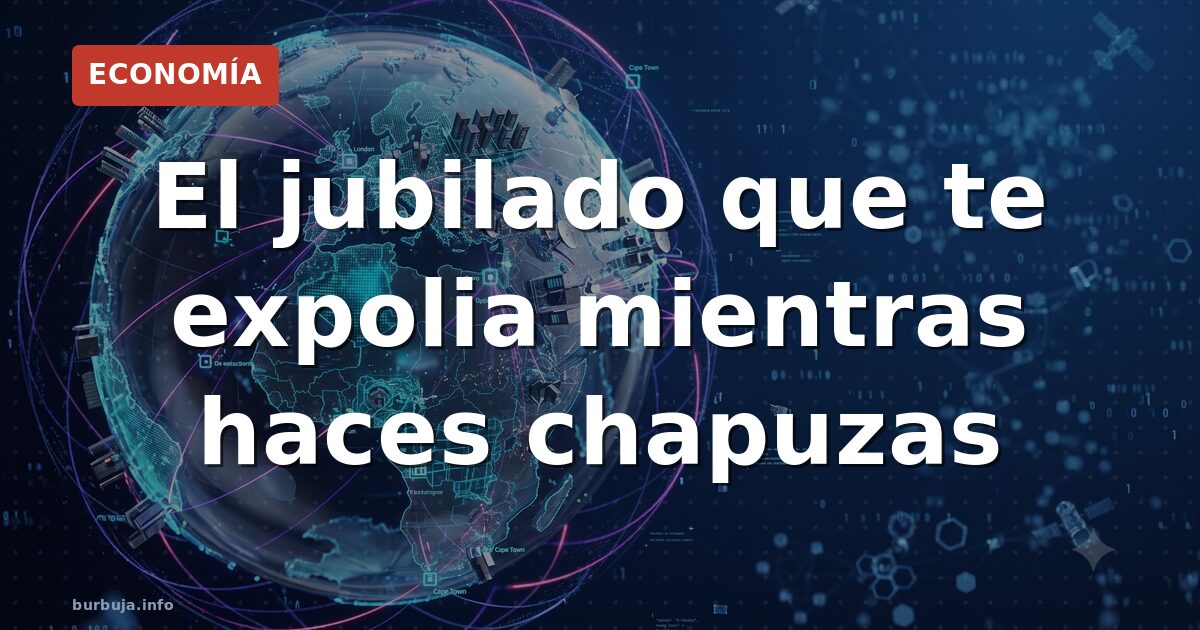 El jubilado que te expolia mientras haces chapuzas