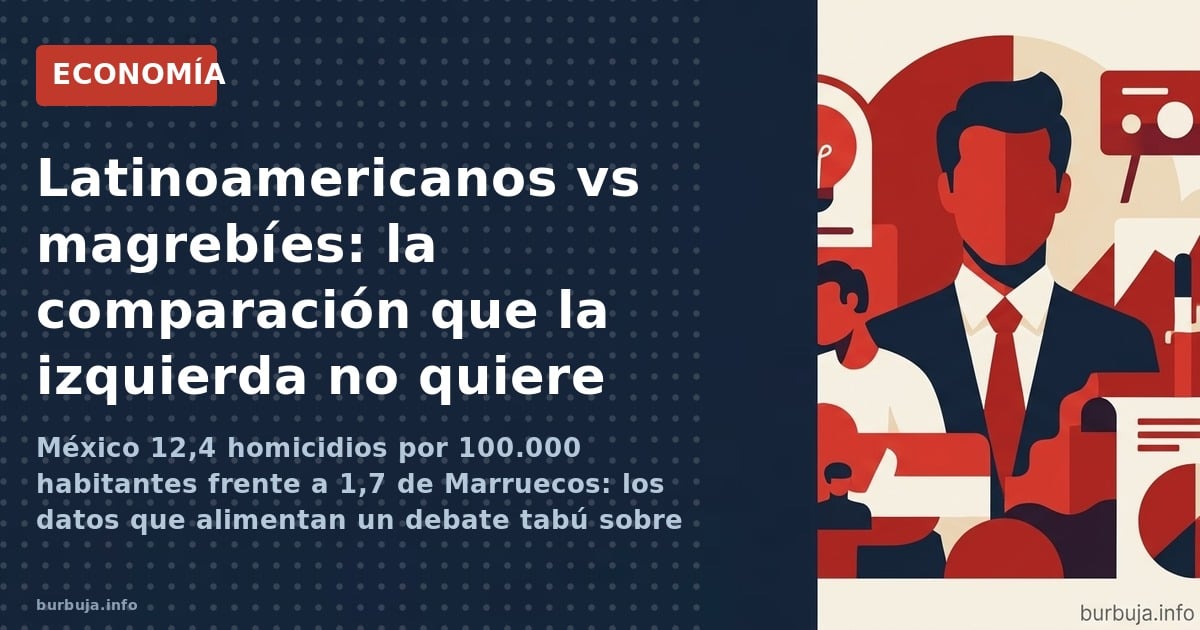 México 12,4 homicidios por 100.000 habitantes frente a 1,7 de Marruecos: los datos que alimentan un debate tabú sobre inmigra