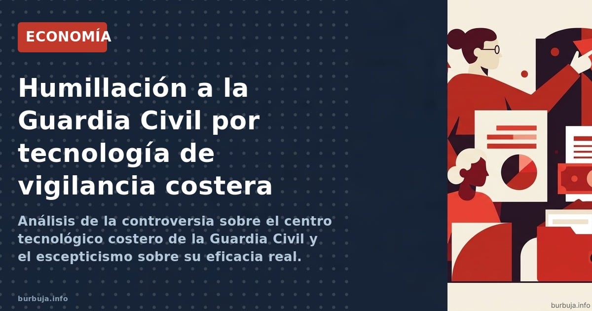 Análisis de la controversia sobre el centro tecnológico costero de la Guardia Civil y el escepticismo sobre su eficacia real.