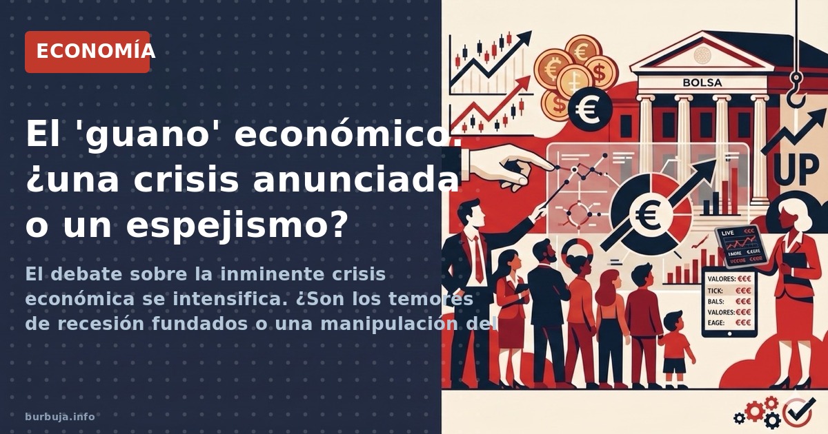 El debate sobre la inminente crisis económica se intensifica. ¿Son los temores de recesión fundados o una manipulación del me