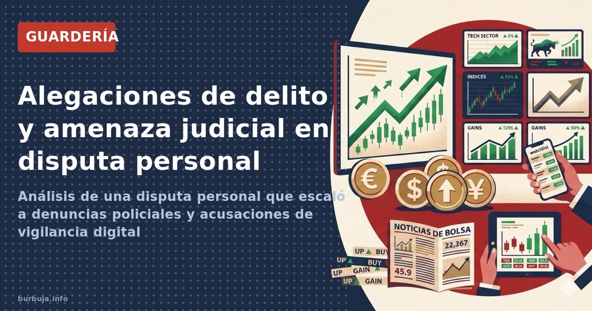 Análisis de una disputa personal que escaló a denuncias policiales y acusaciones de vigilancia digital