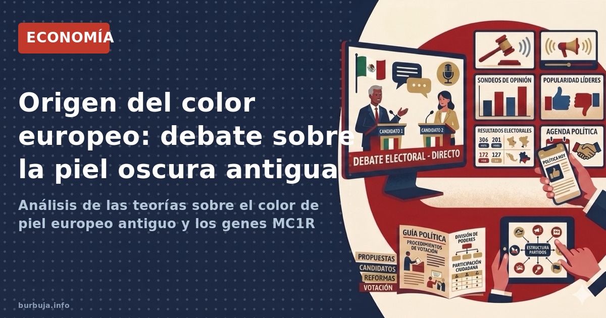 Análisis de las teorías sobre el color de piel europeo antiguo y los genes MC1R