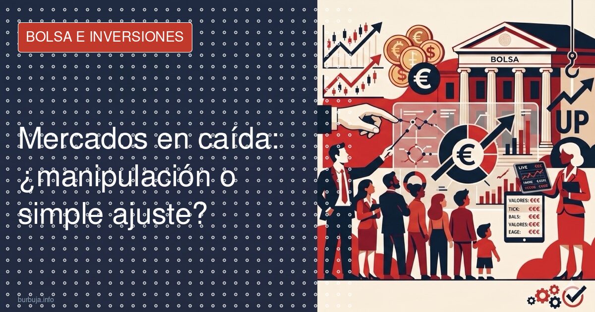 Mercados en caída: ¿manipulación o simple ajuste?