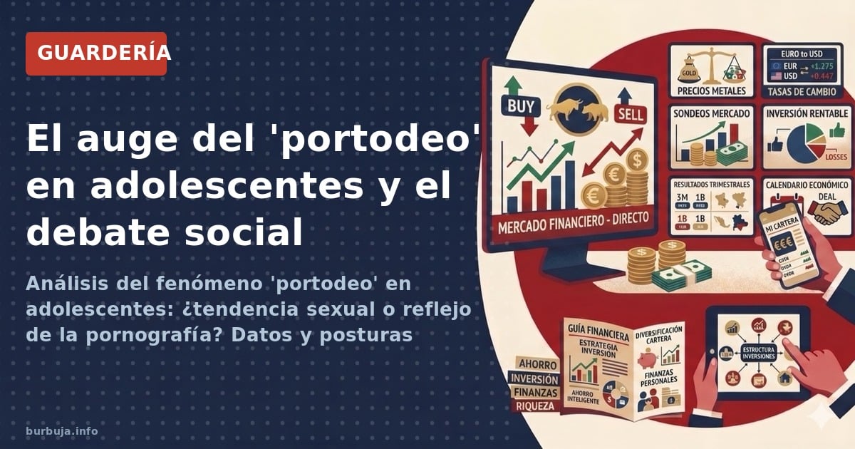 Análisis del fenómeno 'portodeo' en adolescentes: ¿tendencia sexual o reflejo de la pornografía? Datos y posturas enfrentadas
