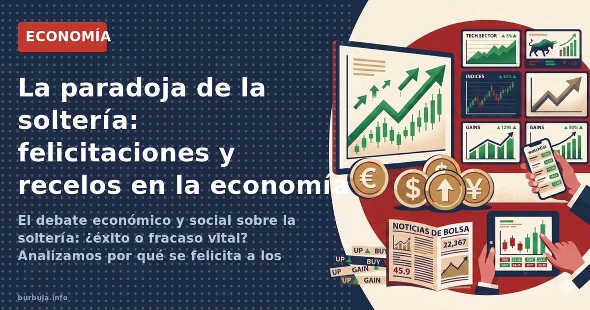 El debate económico y social sobre la soltería: ¿éxito o fracaso vital? Analizamos por qué se felicita a los solteros sin hij