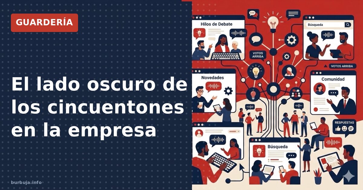 El lado oscuro de los cincuentones en la empresa