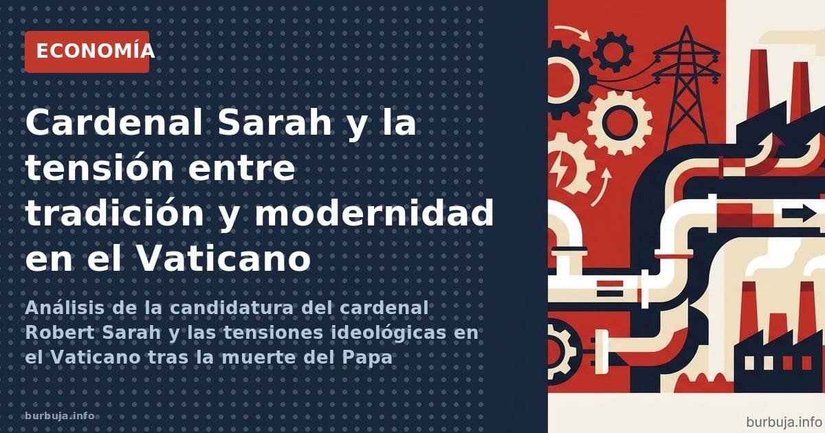 Análisis de la candidatura del cardenal Robert Sarah y las tensiones ideológicas en el Vaticano tras la muerte del Papa Franc