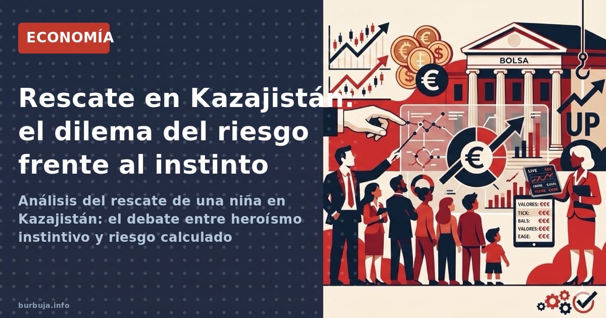Análisis del rescate de una niña en Kazajistán: el debate entre heroísmo instintivo y riesgo calculado