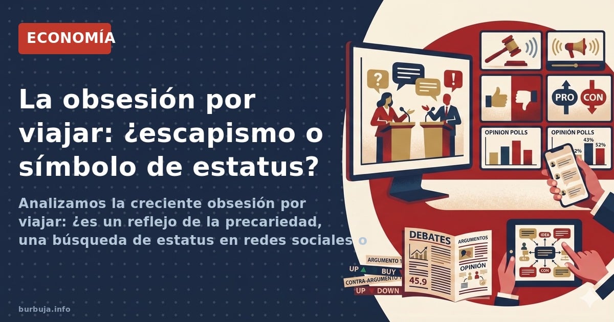 Analizamos la creciente obsesión por viajar: ¿es un reflejo de la precariedad, una búsqueda de estatus en redes sociales o un