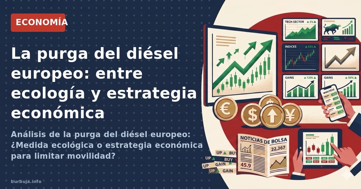 La purga del diésel europeo: entre ecología y estrategia económica